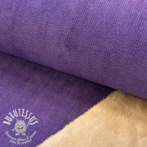 Tissu velours cotelé STRUCTURE purple