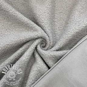 Fleece TEDDY DOUBLE SIDED light grey