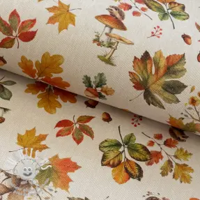Tissu déco Linenlook Sous-bois lin