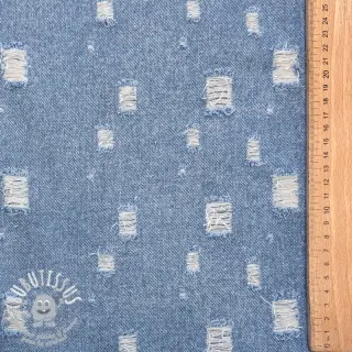JEANS DAMAGED light blue
