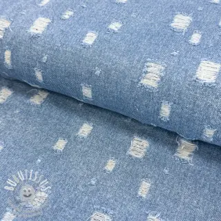 JEANS DAMAGED light blue
