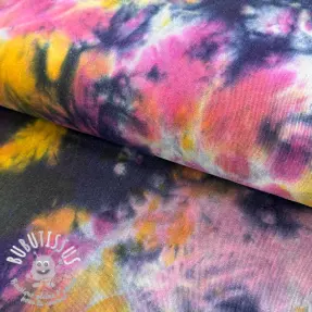 JEANS TIE DYE HEAVY fuchsia