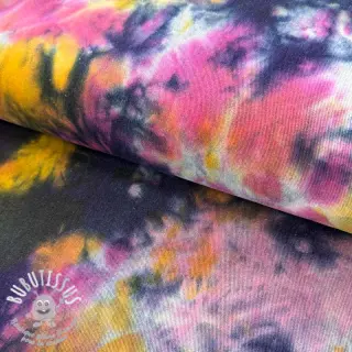 JEANS TIE DYE HEAVY fuchsia