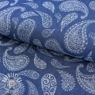 JEANS JACQUARD Paisley dark jeans