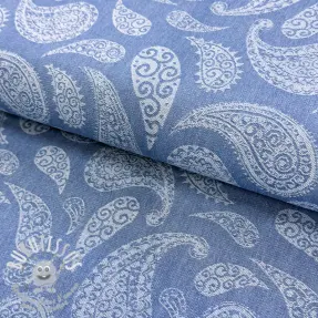 JEANS JACQUARD Paisley light jeans