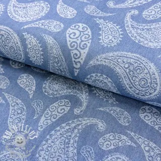 JEANS JACQUARD Paisley light jeans