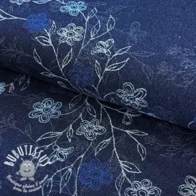 JEANS EMBROIDERY Jacquard Floralia