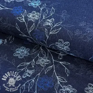 JEANS EMBROIDERY Jacquard Floralia