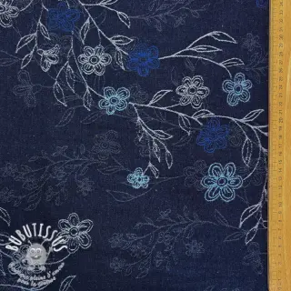 JEANS EMBROIDERY Jacquard Floralia