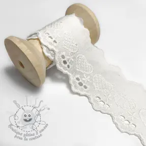 Dentelle Heart white