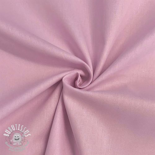 Tissu Popeline de coton GOTS lilac