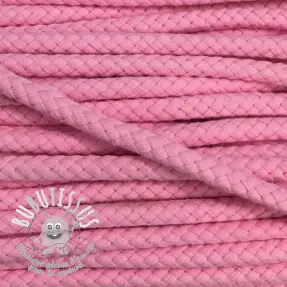 Cordon coton 8 mm light pink