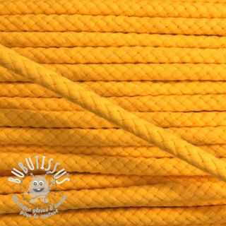 Cordon coton 8 mm yellow