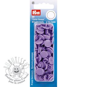 Boutons pressions PRYM lavender