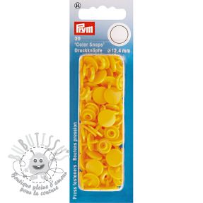 Boutons pressions PRYM yellow