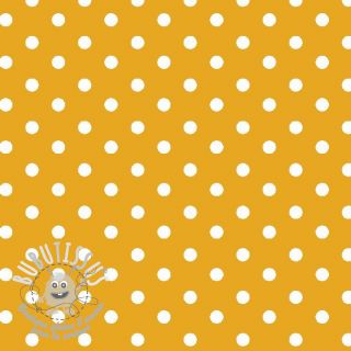 Tissu coton Dots yellow