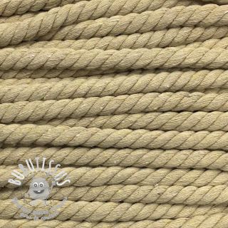 Cordon coton macramé 12 mm natur