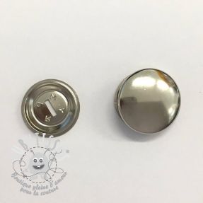 Prym Consumer Boutons en laiton argenté 29 mm