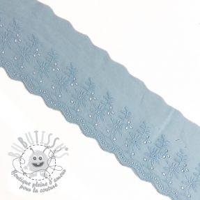 Dentelle Double flower light blue