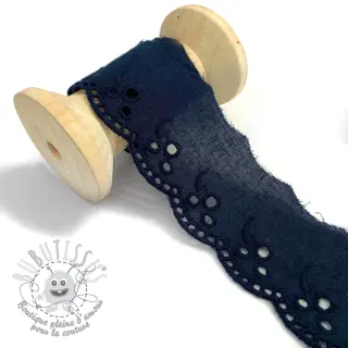Dentelle Flower dark blue