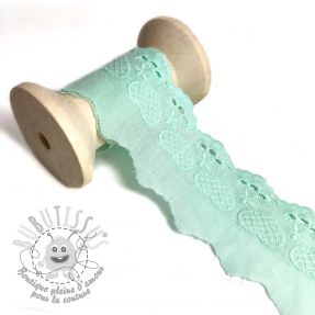 Dentelle Heart light mint