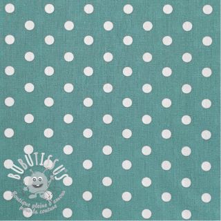 Tissu coton Dots fresh sage