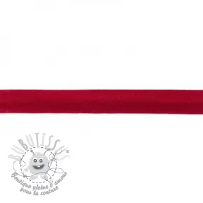 Biais Jersey rouge foncé