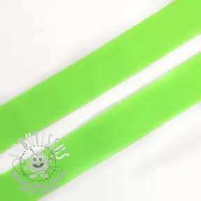 Biais élastique mat 20 mm neon vert
