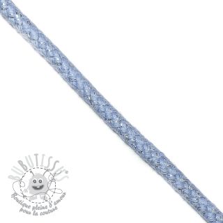 Cordon lurex 10 mm light blue