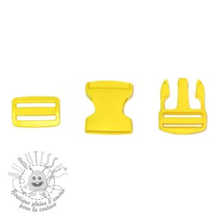 Boucle banane 38 mm yellow