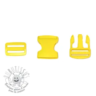 Boucle banane 38 mm yellow