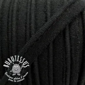 Passepoil jersey black