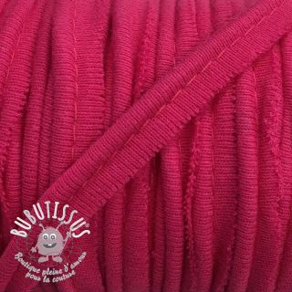 Passepoil jersey dark pink