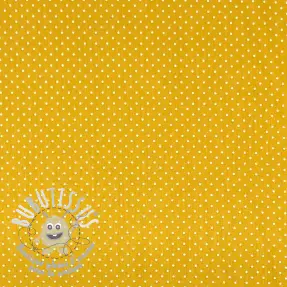 Tissu coton Petit dots ochre