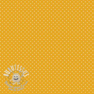 Tissu coton Petit dots yellow