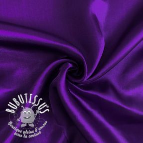 Satin dark purple