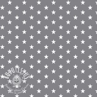Tissu coton Petit stars grey