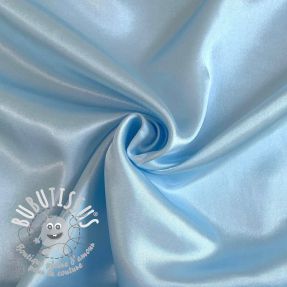 Satin light blue