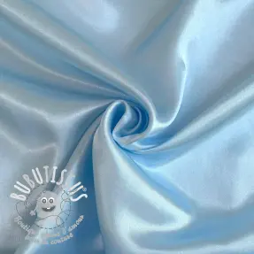 Satin light blue
