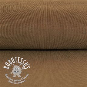 Tissu velours cotelé fin camel