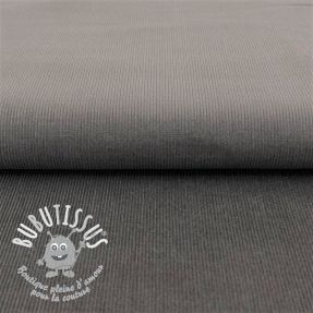 Tissu velours cotelé fin grey