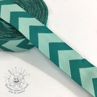 Ruban Chevron mint