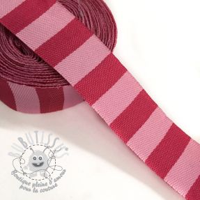 Ruban Stripe fuchsia