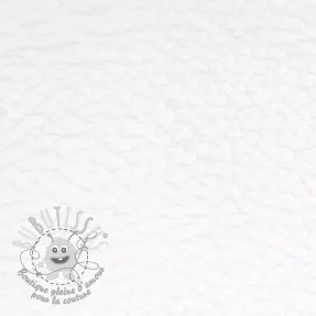 Simili cuir KARIA blanc