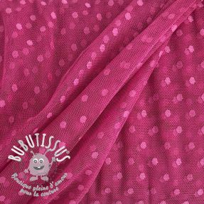 Tulle pour jupe tutu SPOT dark fuchsia