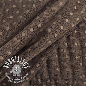 Tulle pour jupe tutu SPOT dark taupe