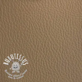 Simili cuir KARIA taupe
