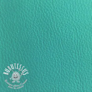 Simili cuir KARIA turquoise