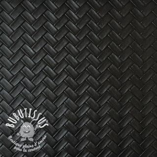 Simili cuir PANIER noir