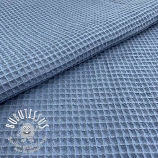 Tissu nid d’abeille blue